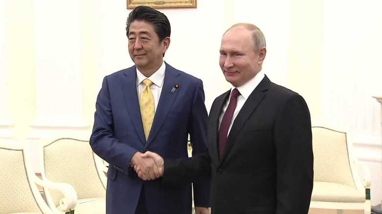 安倍首相は何度もプーチン大統領と会談