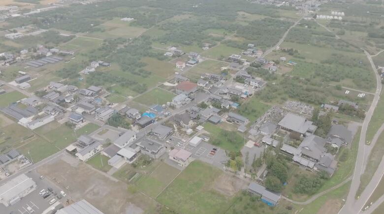 長野市津野地区(2022年10月13日撮影)