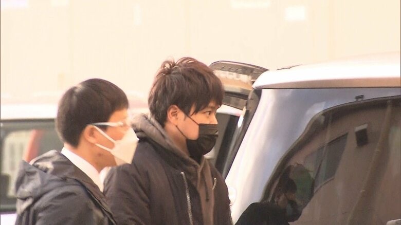 逮捕された芦野和紀容疑者(28)(19日 朝霞署)