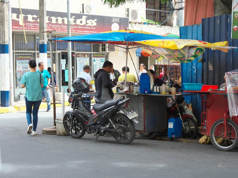 見立容疑者は11年前にフィリピンに入国している　資料映像