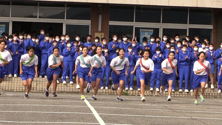 母校駅伝31.2km たすきつなぐ~福井県の足羽一中 伝統行事