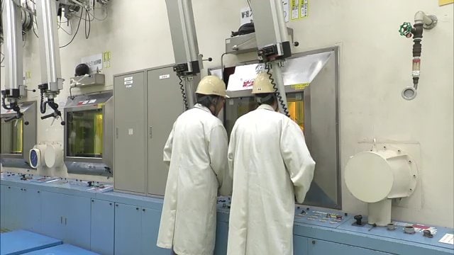 分析が行われるJAEA・日本原子力研究開発機構　大洗研究所