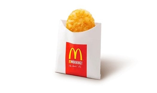 朝マックの「ハッシュポテト」はすでに販売再開