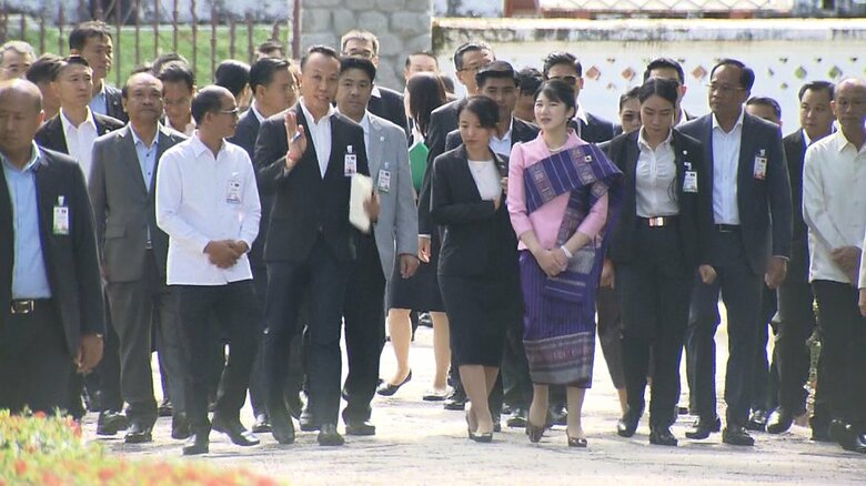 国立博物館を視察された　11月20日