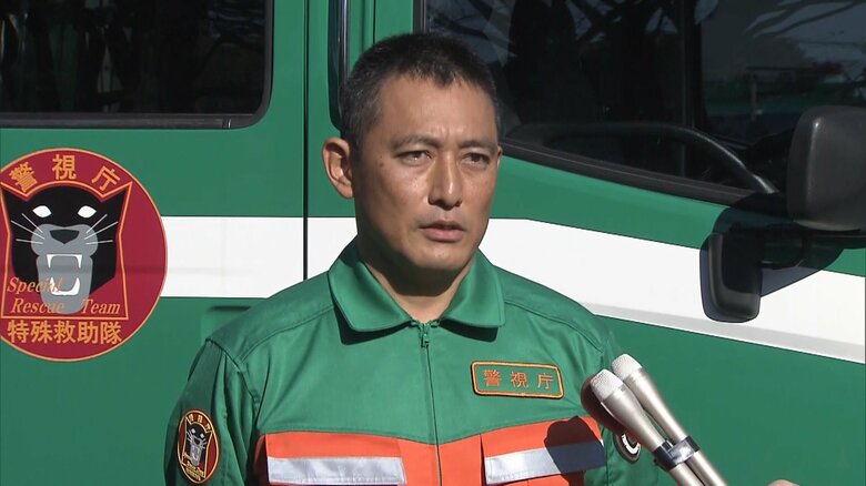 警視庁特殊救助隊の堀越貴夫隊員