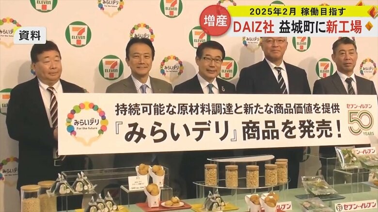 食品企業やコンビニエンスストアと共同開発