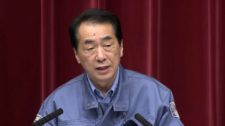 菅直人首相（当時）2011年3月