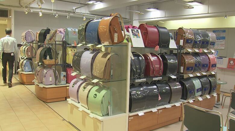 ランドセル売り場