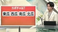 【天気／山形】カボチャは漢字でどう書く？＆天気ふりかえり　中村友祐気象予報士の予報(1)