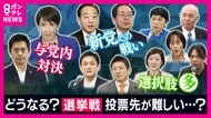 【真冬の総選挙】いざ出陣！自民・維新「連立」　立憲・公明「新党」で構図が激変した大阪16区　維新「現職」に参政「新人」も出馬で混戦模様