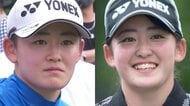 2002世代台頭へ 軽井沢72をルーキーイヤーで制した岩井千怜と双子の姉・明愛が語った夢