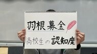 「赤い羽根」「緑の羽根」知ってる? “羽根募金”をテーマに崇徳高校新聞部が校内調査 高校生の7割超が認知