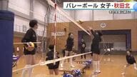 高さ生かしたブロック強化で勝機見いだす　春高バレー全国大会秋田県女子代表・秋田北
