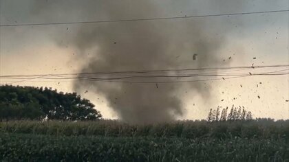 中国・江蘇省で竜巻発生、2人死亡15人けが　住宅280棟にも被害