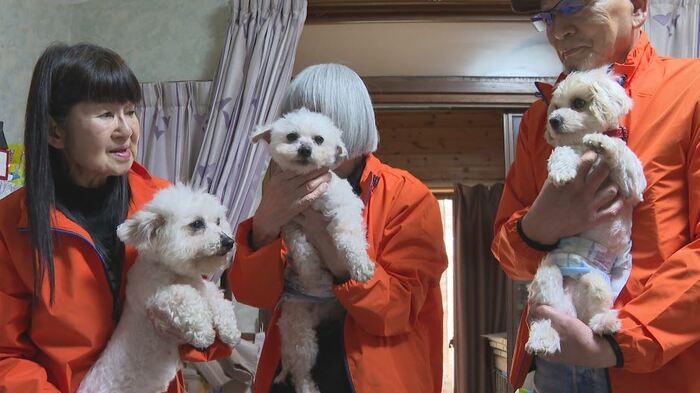 左から「リク」「リュウ」「トム」