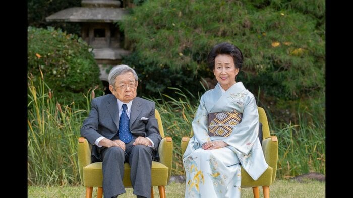 常陸宮邸にて(2022年10月21日) 宮内庁提供