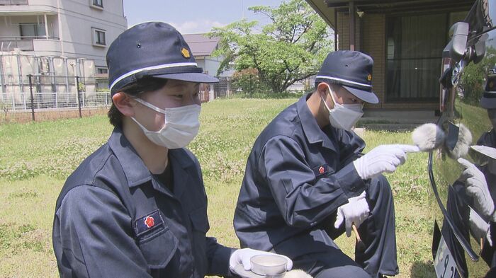 鑑識の授業