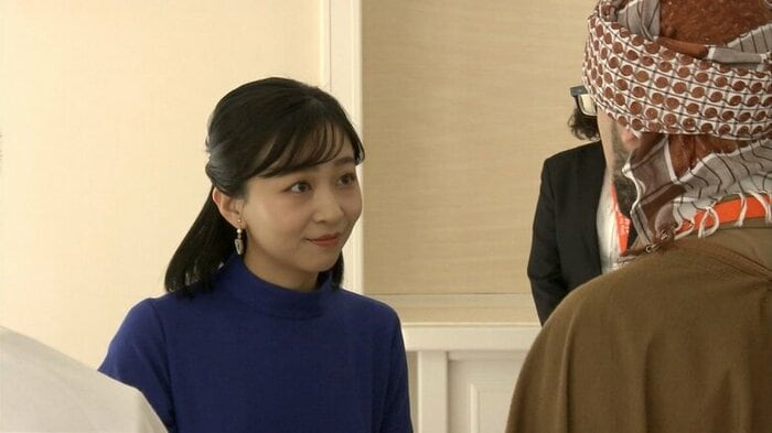 世界青年の船事業に参加している13カ国の代表者と面会された