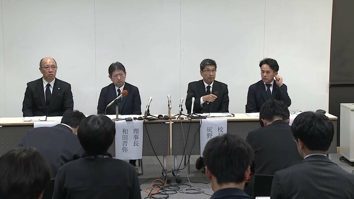 北越高校の会見　5月7日