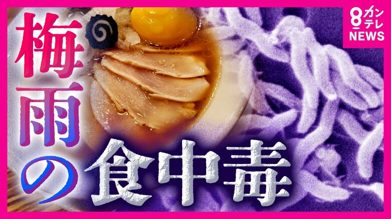 ラーメン店の「レア鶏チャーシュー」で食中毒か「見るからに生…心配だった」便から「カンピロバクター」検出も　細菌性食中毒は6月に急増｜FNNプライムオンライン
