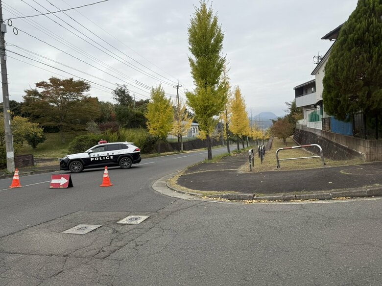 【速報】「イチョウの木の上にクマ」仙台・泉区の住宅街で警察が周辺道路を封鎖し警戒中｜FNNプライムオンライン