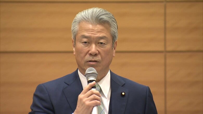 消費税「財源5兆円で一律5％に」立憲・馬淵氏が新たな減税案を提示　仕組み転換で「輸出還付金」を廃止｜FNNプライムオンライン