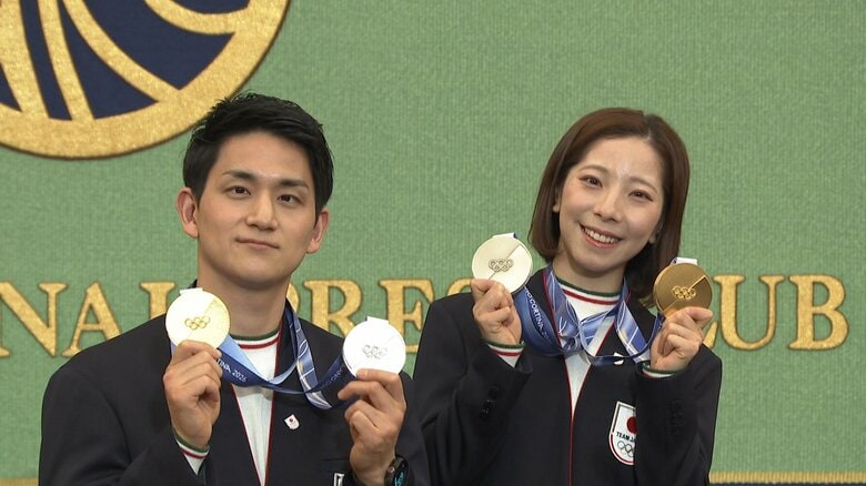 「りくりゅう」ペアが引退発表「やり切った気持ちでいっぱい。新しいことに2人で挑戦していきます」　きょう園遊会出席へ｜FNNプライムオンライン