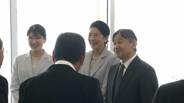 【速報】天皇ご一家が沖縄入り　愛子さまの沖縄訪問は初めて　戦後80年の慰霊の旅｜FNNプライムオンライン
