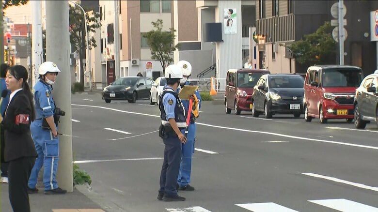 【続報】路線バスが急停止…乗客8人が搬送“小学生の男の子”が横断歩道を横断する姿を確認し急ブレーキ…男の子の水筒が車体とぶつかる＿北海道札幌市｜FNNプライムオンライン