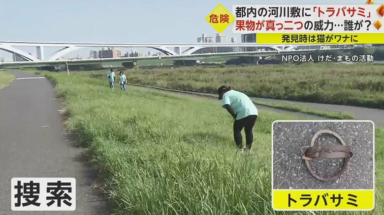 ボランティア団体が、他にも置かれていないか捜索