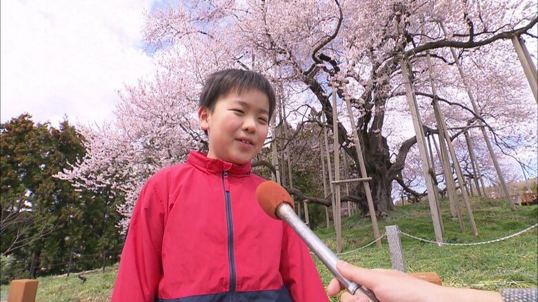 「いつもよりきれいで、すごかった」