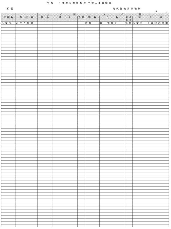 （南筑後教育事務所／小・中・義務教育・特別支援学校）