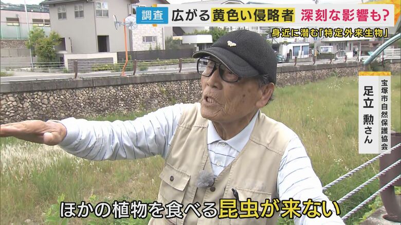 宝塚市自然保護協会 足立勲さん