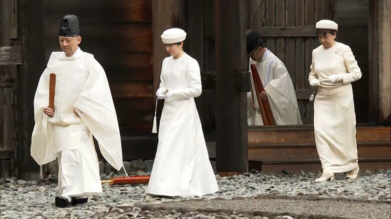伊勢神宮を初めて単身で参拝された　3月26日