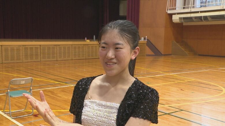 中学生のキャプテン 清水優羽さん