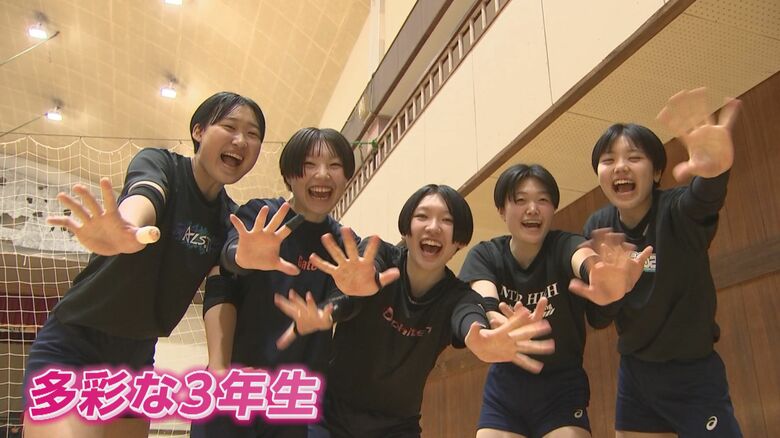 盛岡誠桜の5人の3年生