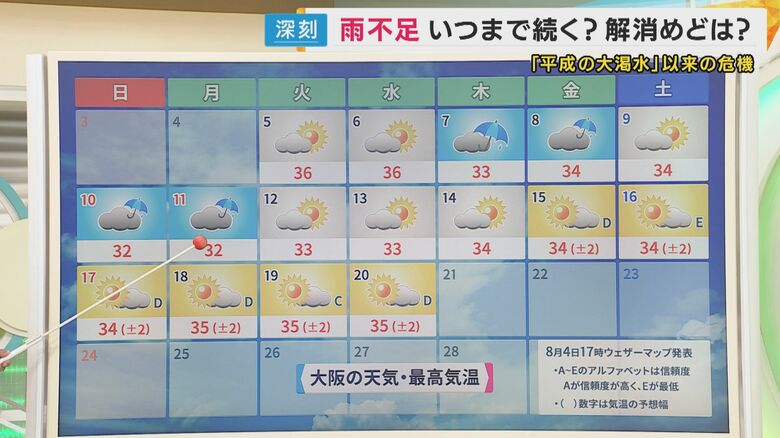 今後の雨は…