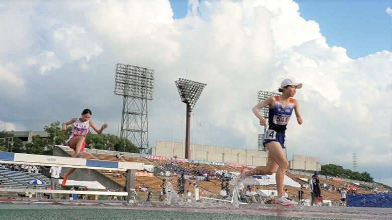 2022年 日本インカレで転倒 骨折（左）