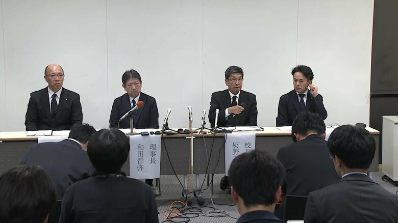 北越高校の会見　5月7日