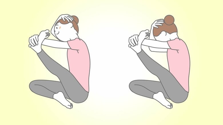 首筋ストレッチ