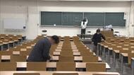 国公立大学前期日程入試　岡山大学でも準備進む　受験生には公共交通機関利用を呼びかけ【岡山・岡山市】
