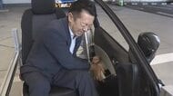 急な冠水で車が水の中に…岡山市のJAF施設に危険性を体験できる装置お目見え　アナが体験【岡山】