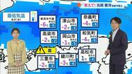 【光岡気象予報士のお天気解説】３月１１日（水）のポイント「朝は真冬並みの寒さに」【岡山・香川】