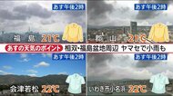 土日は天然エアコンスイッチON パッとしない天気に 福テレ斎藤気象予報士《これから天気》9月24日