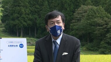 「多様な農業を支援したい」立憲 枝野代表 戸別所得補償制度の復活目指す考え
