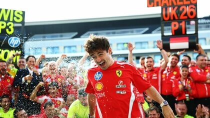 ルクレールが今季初優勝！ハミルトン3位でフェラーリ2人が表彰台に　アントネッリはマシントラブルで失速【F1イギリスグランプリ】