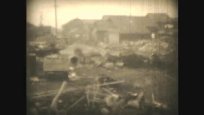 町を襲った多数の丸太も…死者・行方不明者5098人『伊勢湾台風』から65年 被災直後の新たな映像見つかる