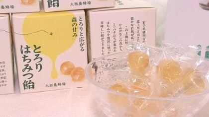 土産品プロジェクト「MOYANE」新商品に盛岡産はちみつ飴　パッケージに手代森の自然　岩手県盛岡市