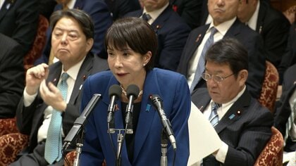 高市首相が就任後初の本格論戦　衆院予算委員会始まる
