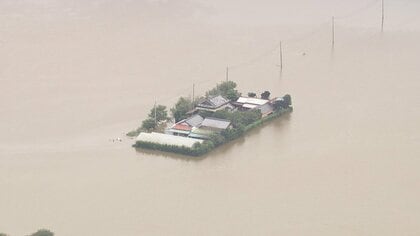 千葉・印旛沼で堤防決壊　最高水位5.04mを観測　緊急災害対策派遣隊を現地に派遣